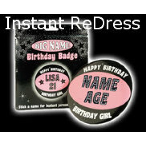 Big Birthday Badge
