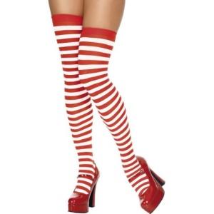 Red & White Striped Hold Ups
