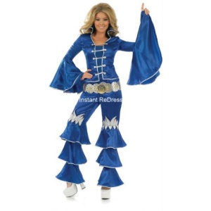 Blue Dancing Queen Costume