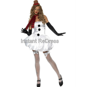 Miss Snowman costume