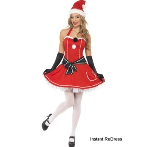 Pom Pom Santa Costume