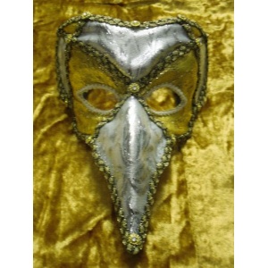 Silver/Gold/Black Venetian