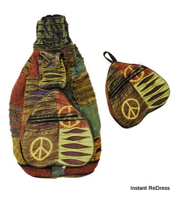 "Slashed" Fold Away Bag