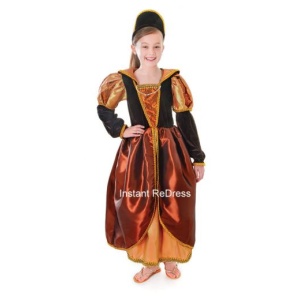 Tudor Queen Costume (7-8 Years)