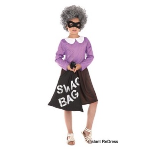 Burglar Granny Costume