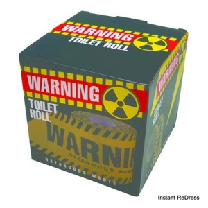 Warning Toilet Roll