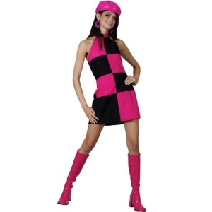 Groovy 60's Mini Dress Costume