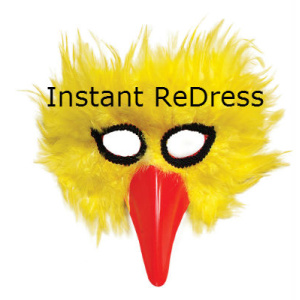 Yellow Bird Mask