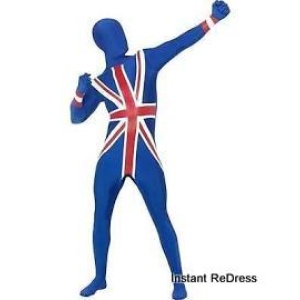 Union Jack Second Skinz Costume