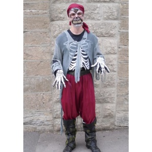 Caribbean Ghost Pirate (M/XL) - HIRE