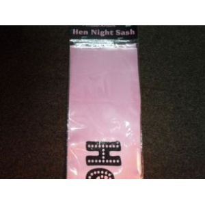 Hen Night Sash