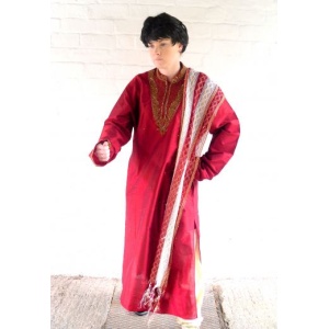 Burgundy Bollywood (M) - HIRE