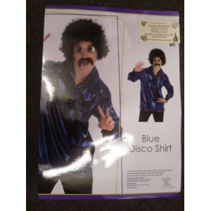 Blue Disco Shirt