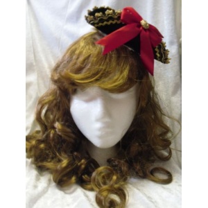 Pirate tricorn fascinator (bow)