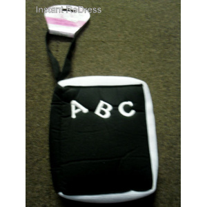 Black School Book Shaped Bag