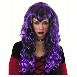 Purple Luscious Vamp Wig
