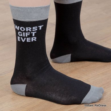 'Worst Gift Ever' Socks