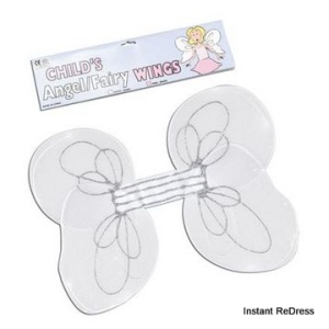 Small White Angel Wings