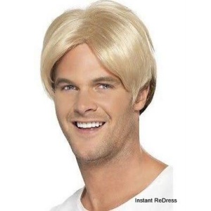 90s Boyband/Footballer Curtain Wig