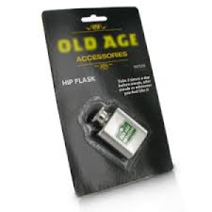 Old Age - hip flask