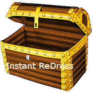 Inflatable Pirate Chest