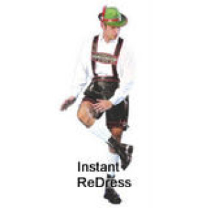 Bavarian Yodler Lederhosen Costume (M)
