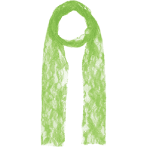 80's Neon Lace Scarf