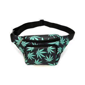 Navy / Green Ganja Bum Bag