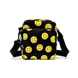 Smile Emoji Messenger Bag