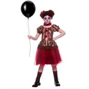 Girls Vintage Circus Clown
