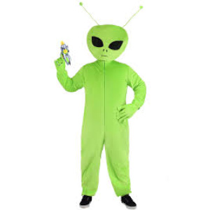 Green Alien costume