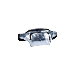 Silver bum bag