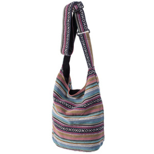 Gheri Fabric Cross Body Bag