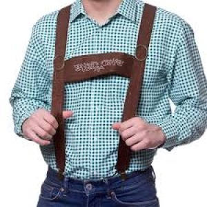 Oktoberfest Clip on Braces
