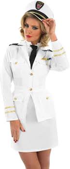 Lady Naval Officer Costume