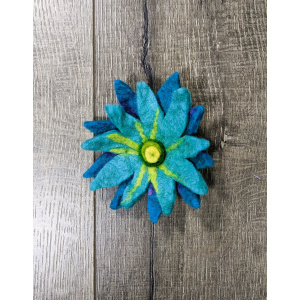 Felt Flower Brooch