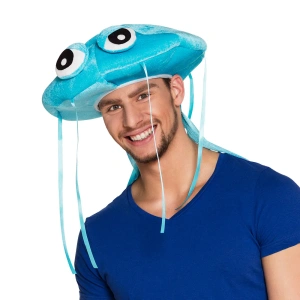 Blue Jellyfish Hat