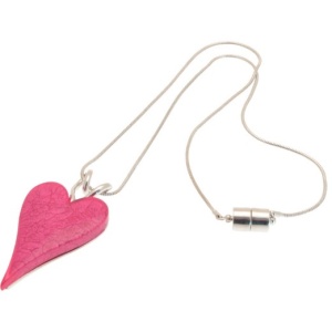 Pink Heart Necklace
