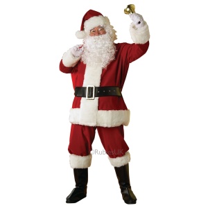 Regal Plush Santa Costume