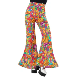 Ladies' Rainbow Peace Flares