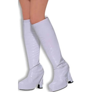 70's White Boot Top Covers
