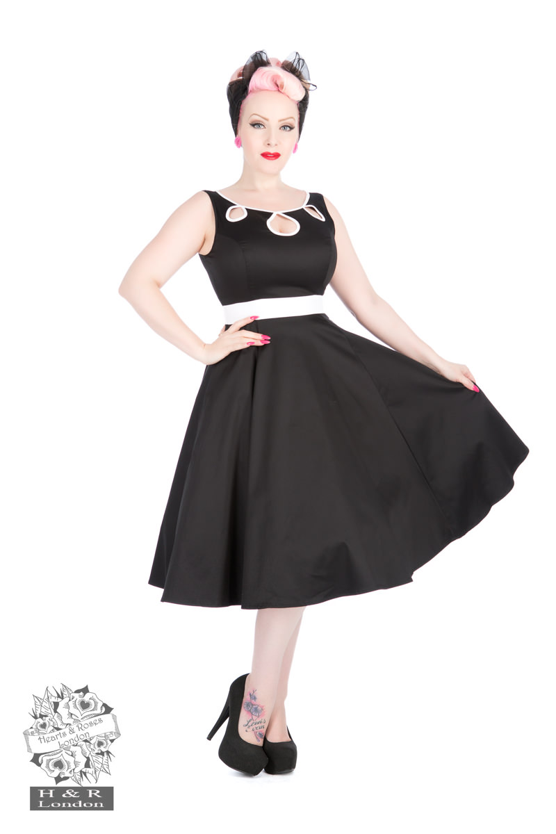 Keyhole Swing Dress