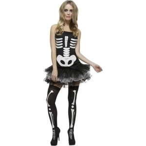 Skeleton Tutu Dress Costume